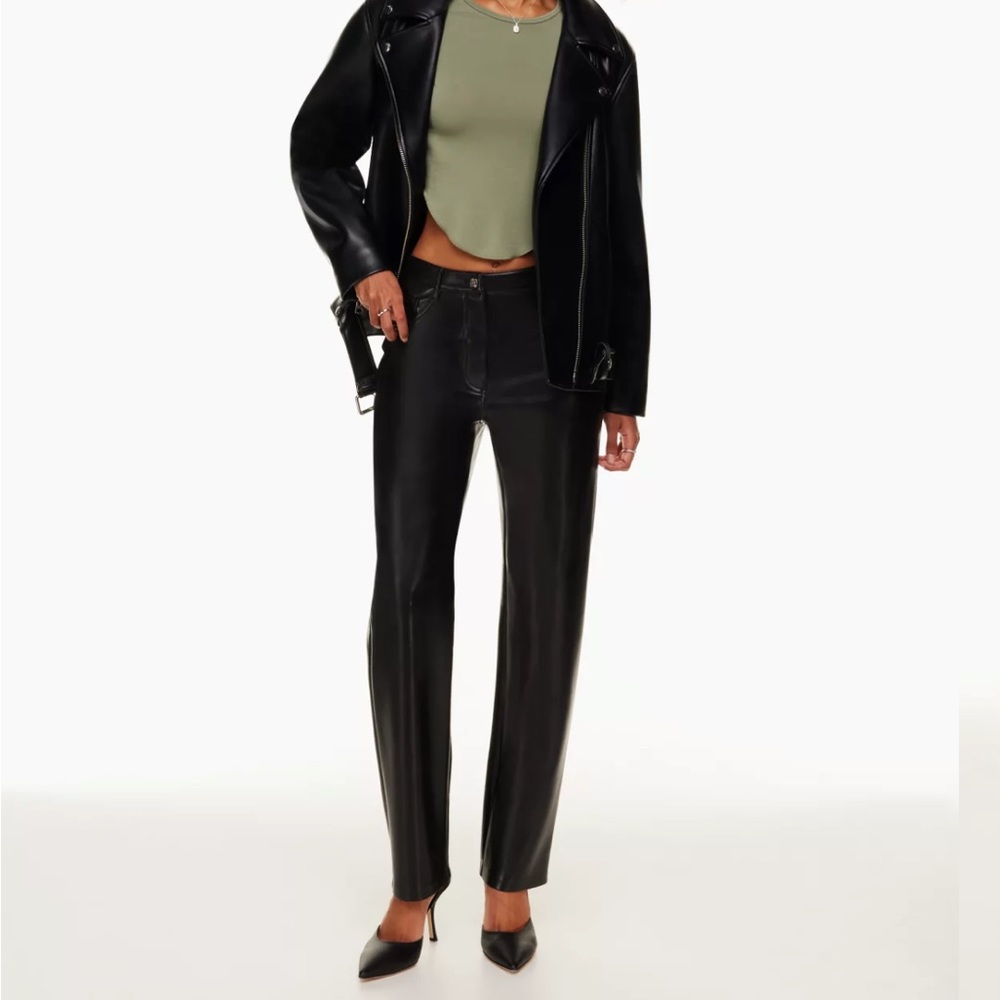 Aritzia Melina Leather Pant